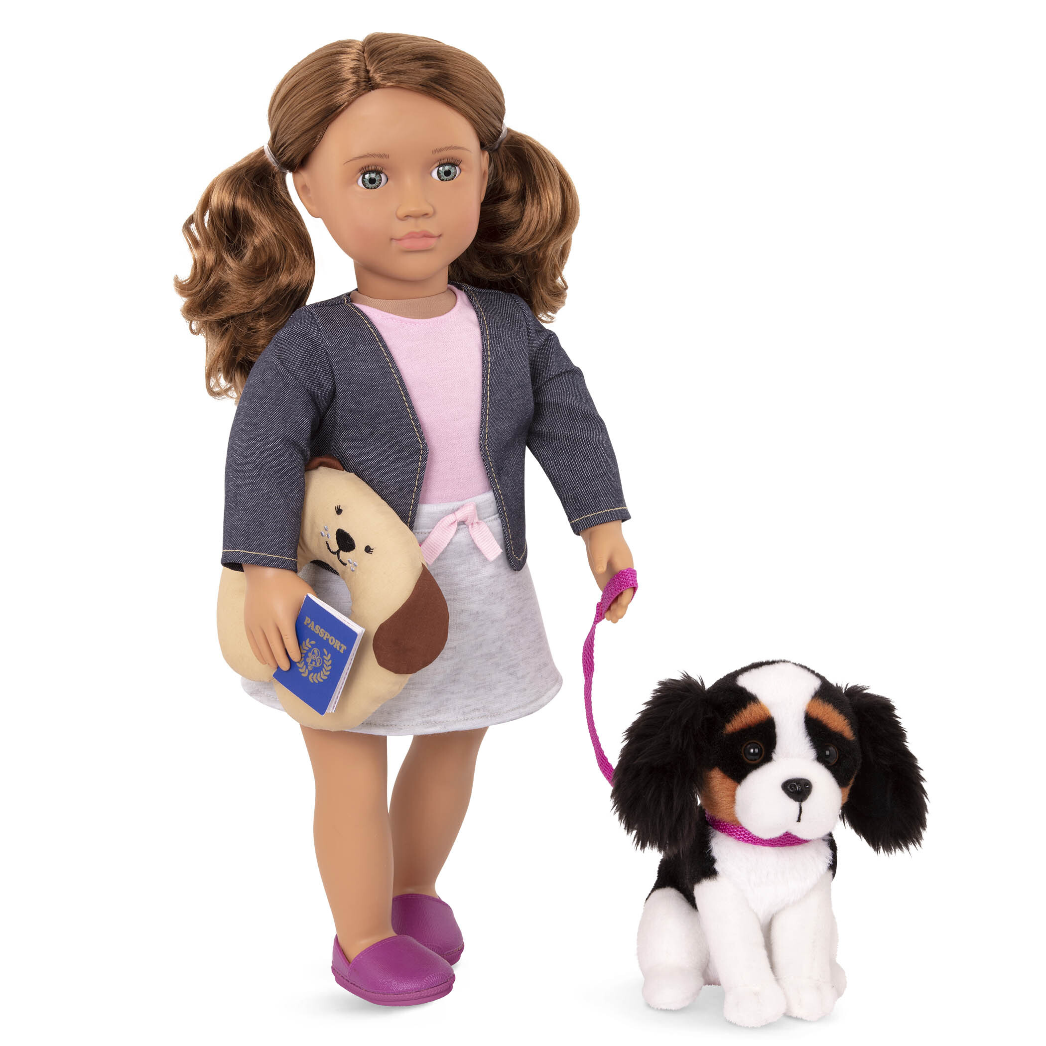 фото Кукла our generation 46 см мэдди с собакой og31301