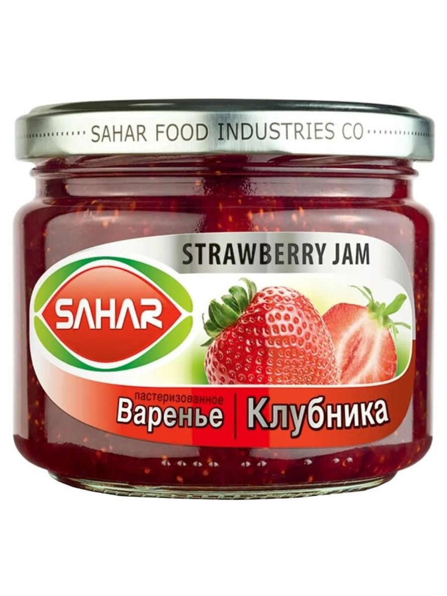 

Варенье Sahar клубничное 390 г