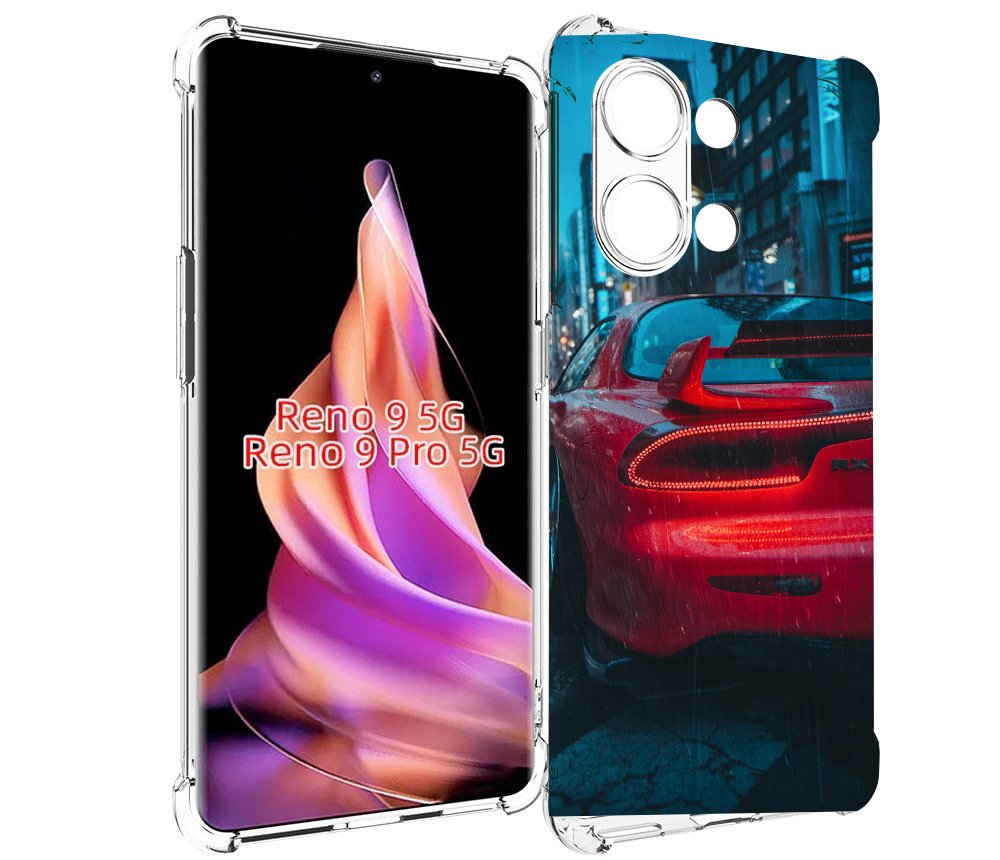 

Чехол MyPads мазда-рх7 для Oppo Reno 9/Reno 9 Pro, Прозрачный, Tocco