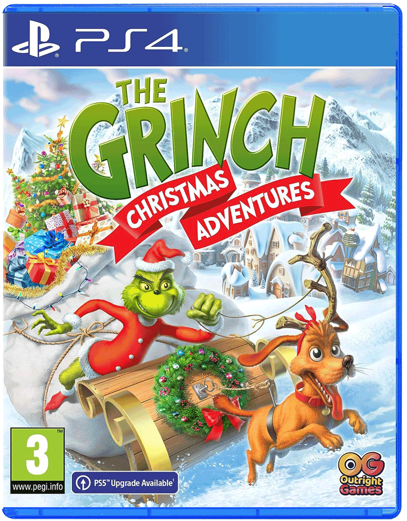 Игра Grinch: Christmas Adventures (PlayStation 4, полностью на иностранном языке)