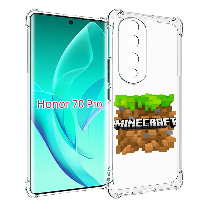 

Чехол MyPads Minecraft-2 для Honor 70 Pro / 70 Pro Plus, Прозрачный, Tocco