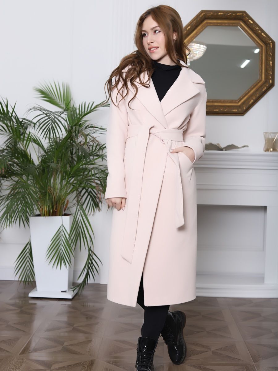 

Пальто женское Louren Wilton 624 белое 54 RU, Белый, 624