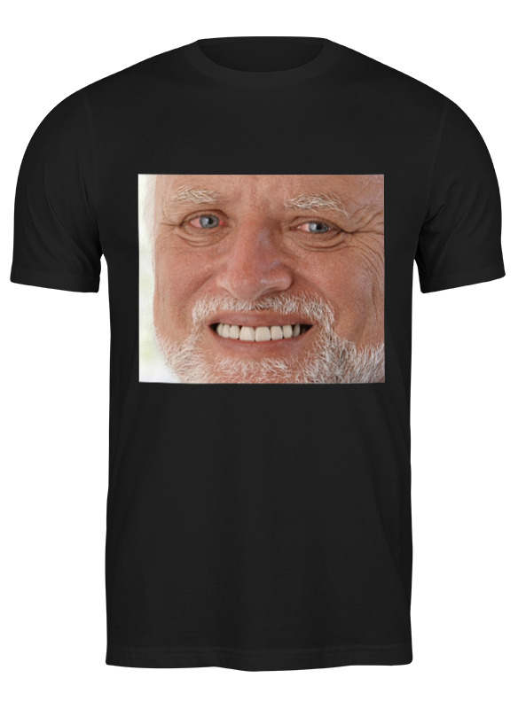 

Футболка мужская Printio Гарольд, скрывающий боль 3535779 черная 3XL, Черный, Гарольд, скрывающий боль 3535779