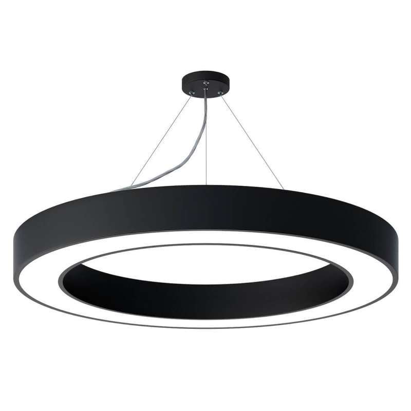 

Подвесной cветильник Geometria ЭРА Ring SPO-134-B-40K-056 56Вт 4000К черный Б0050565