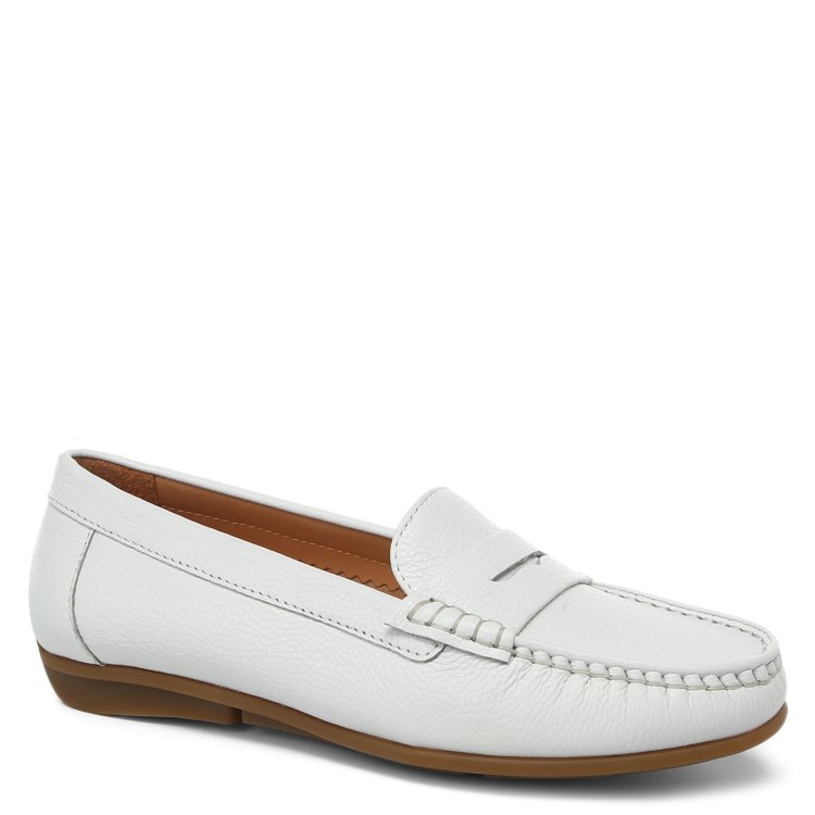 

Мокасины женские Tendance RSHTN223-7 белые 40 EU, RSHTN223-7
