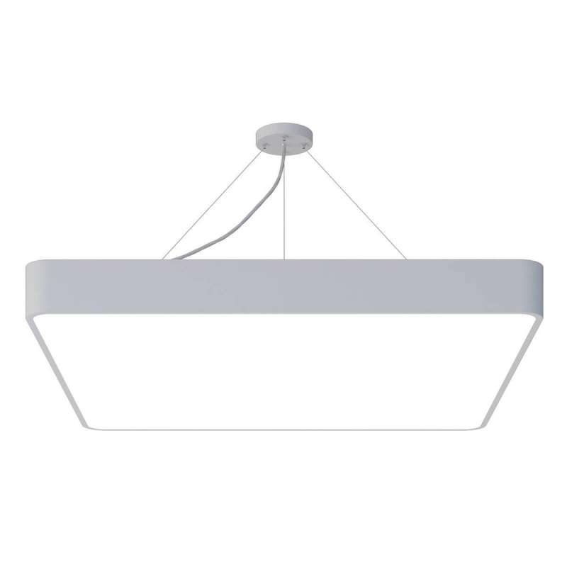 

Подвесной cветильник Geometria ЭРА Quadro SPO-164-W-40K-110 110Вт 4000К белый Б0050588