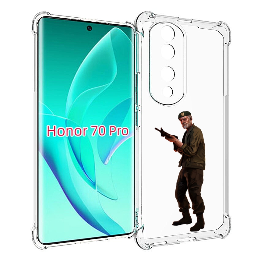 

Чехол MyPads Left-4-Dead-2 для Honor 70 Pro / 70 Pro Plus, Прозрачный, Tocco
