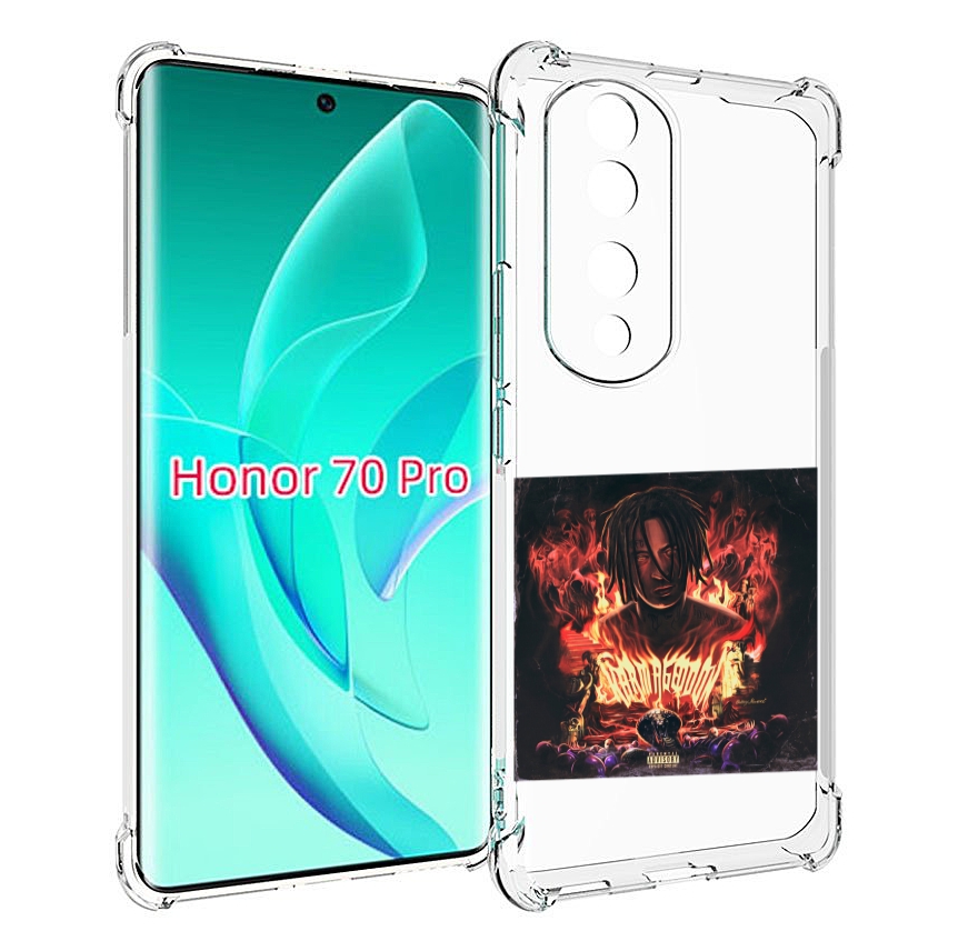 

Чехол MyPads Karmageddon Kizaru для Honor 70 Pro / 70 Pro Plus, Прозрачный, Tocco