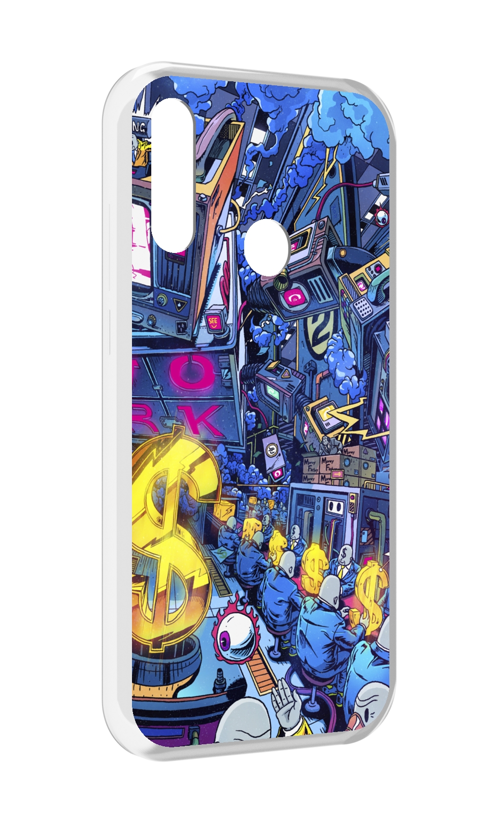 

Чехол MyPads футуристичная картинка для Lenovo Z6 Pro Youth Edition / Z6 Pro Lite, Прозрачный, Tocco