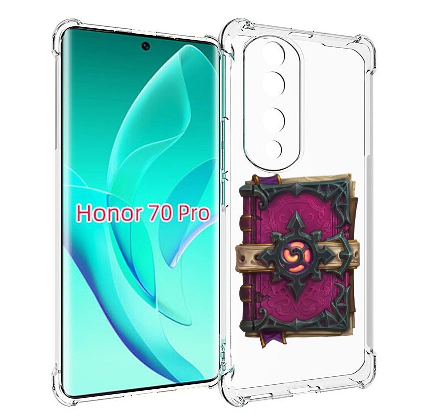

Чехол MyPads Hearthstone для Honor 70 Pro / 70 Pro Plus, Прозрачный, Tocco