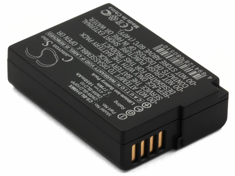 Аккумулятор для Lumix DMC-GF2 (DMW-BLD10, DMW-BLD10E)