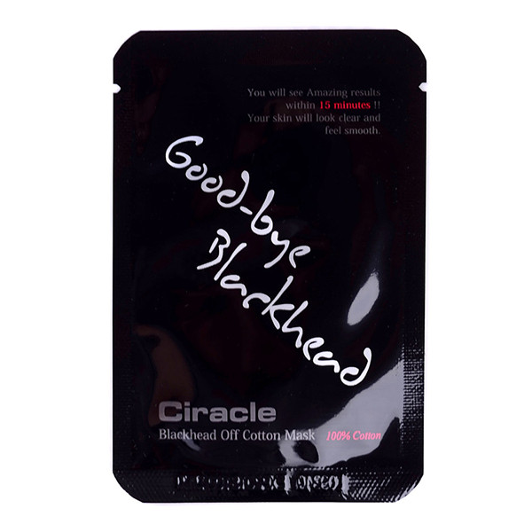 фото Салфетки ciracle blackhead off cotton mask для удаления черных точек