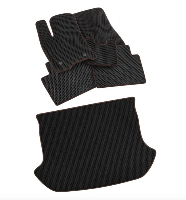 

EVA коврики для Mazda 3 (BL) 2009-2013 (хетчбек) ViceCar AM28004X коричневый, 3