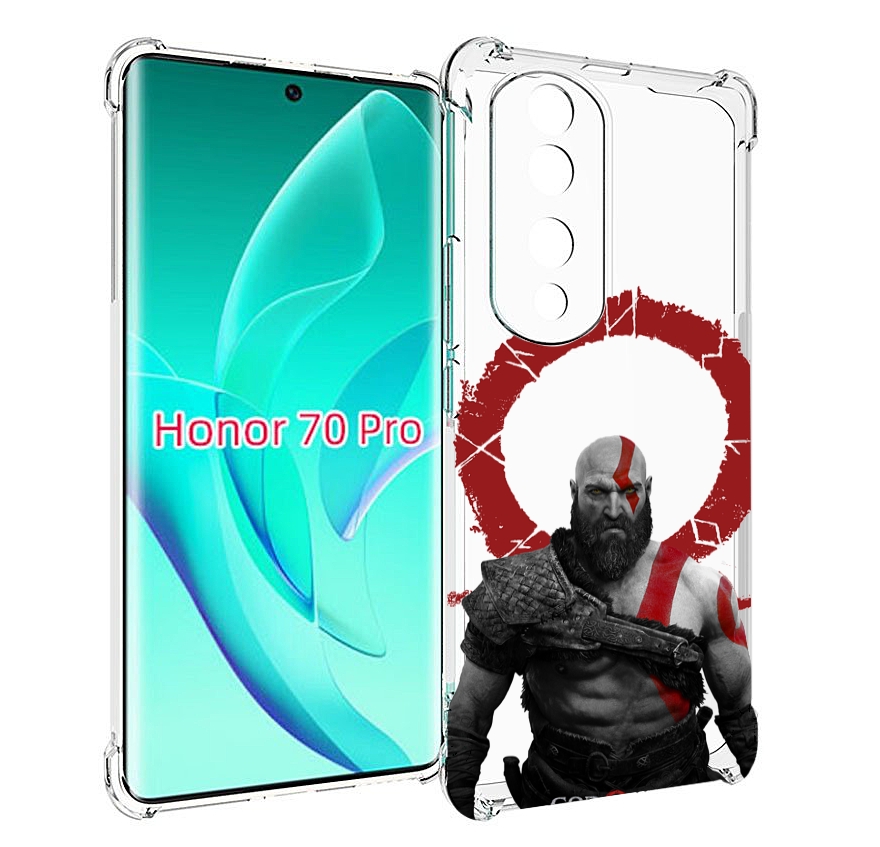 

Чехол MyPads God-of-War для Honor 70 Pro / 70 Pro Plus, Прозрачный, Tocco