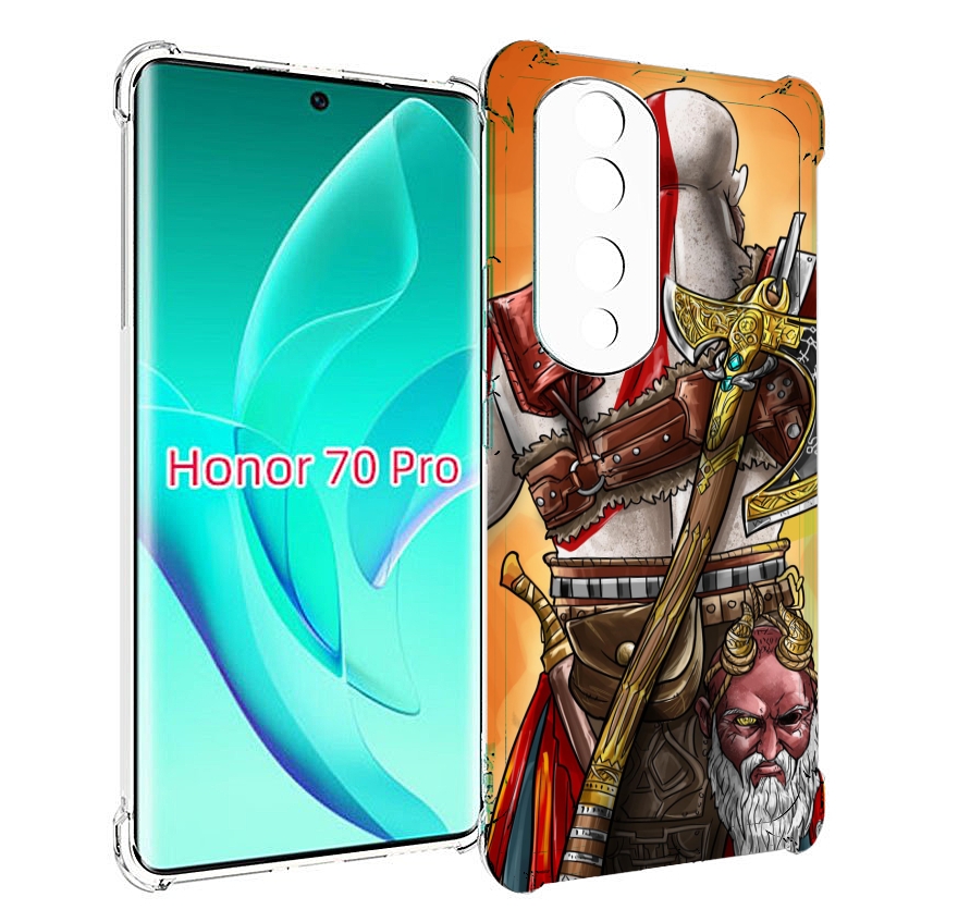 

Чехол MyPads God of War для Honor 70 Pro / 70 Pro Plus, Прозрачный, Tocco