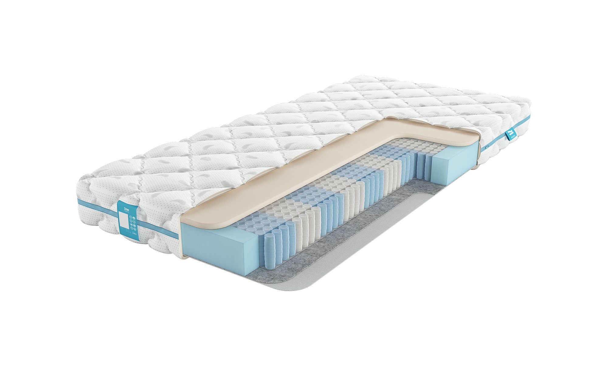 

Матрас Promtex Multipacket Standart Side 155х195, Multipacket Standart Side