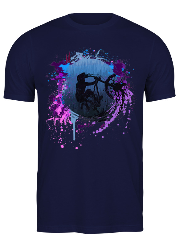 

Футболка мужская Printio Mtb ride 3494510 синяя 3XL, Синий, Mtb ride 3494510