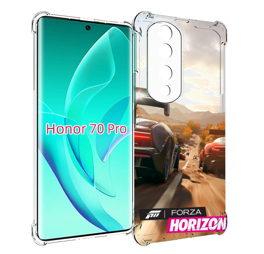 

Чехол MyPads Forza Horizon для Honor 70 Pro / 70 Pro Plus, Прозрачный, Tocco