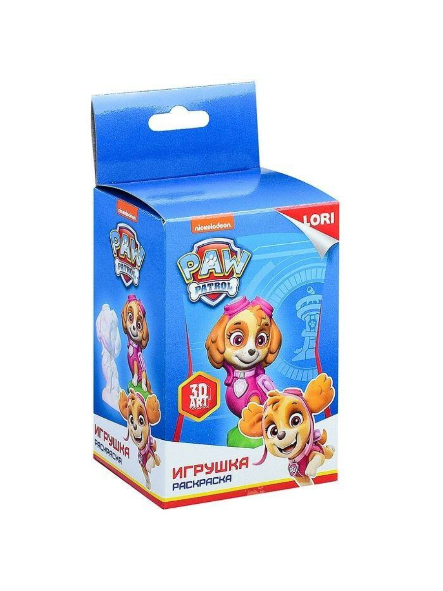 

Игрушка-раскраска LORI "Скай", 6 цветов, кисточка, в коробке (Ирс-003), "Скай", 6 цветов, кисточка, в коробке