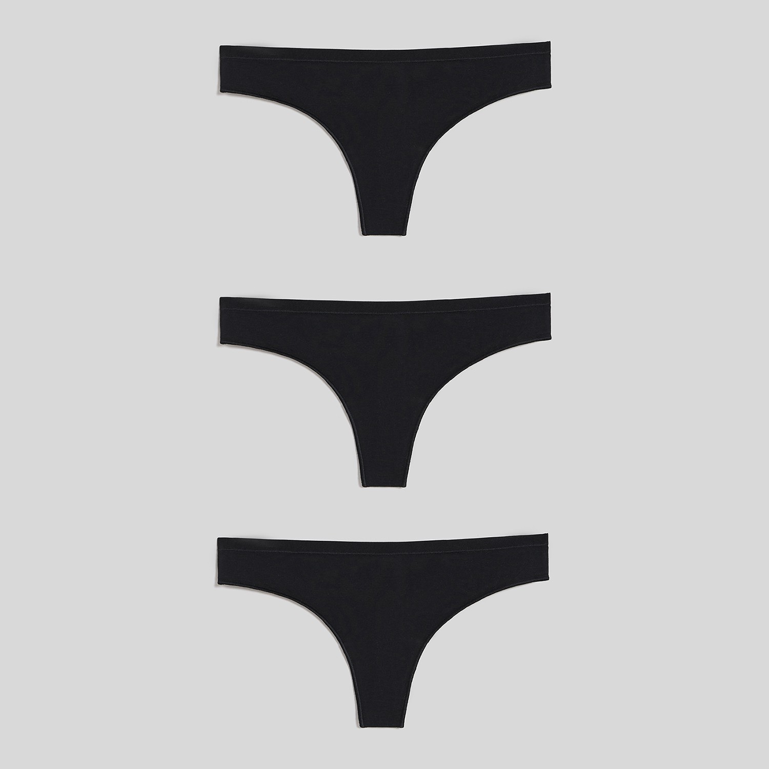 

Комплект трусов женских Infinity Lingerie 31204121757 черный L, 3 шт., 31204121757