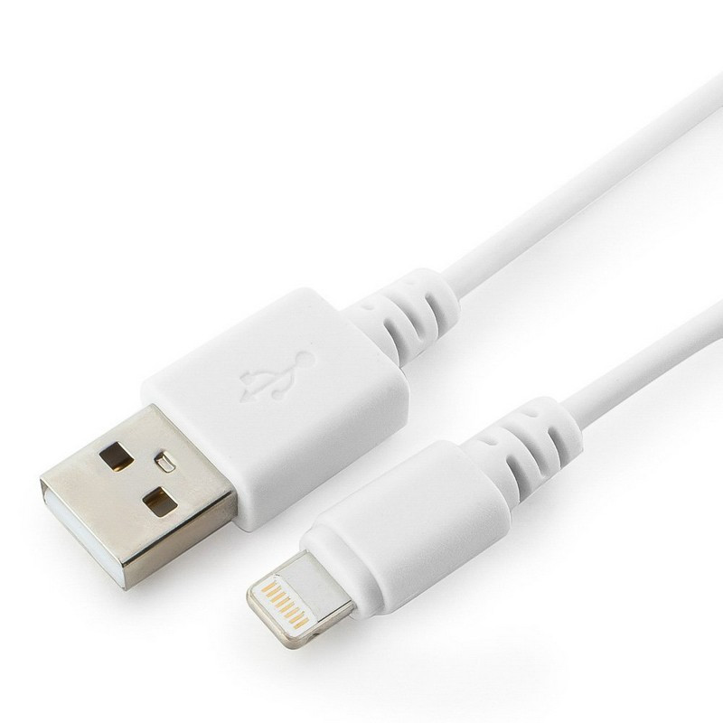 Кабель Cablexpert CC-USB-AP2MWP USB - Lightning 1 м, белый