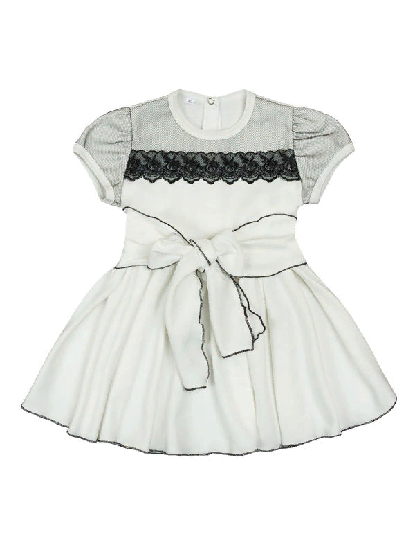 Платье детское MYBABYGOLD Пл-183, серый, 98