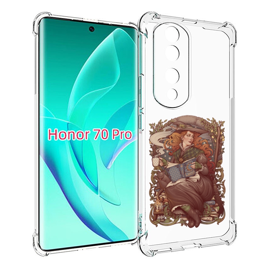

Чехол MyPads Женские_126 для Honor 70 Pro / 70 Pro Plus, Прозрачный, Tocco