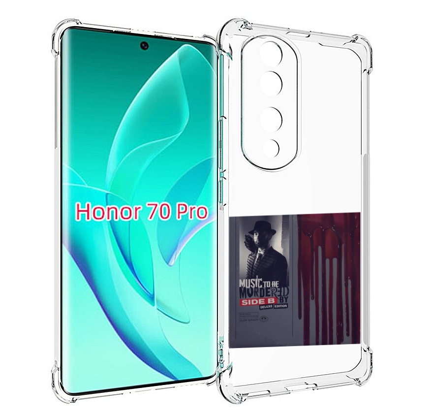 фото Чехол mypads eminem music to be murdered by для honor 70 pro / 70 pro plus