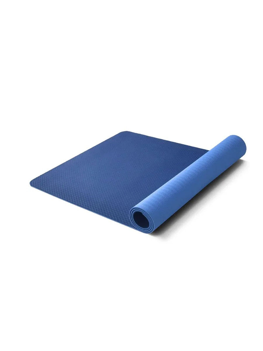 фото Коврик для йоги urm b01036 синий 183 см, 0,4 мм