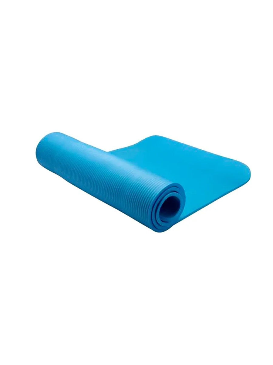 фото Коврик для йоги 183х61х0,4 , материал tpe голубой urm