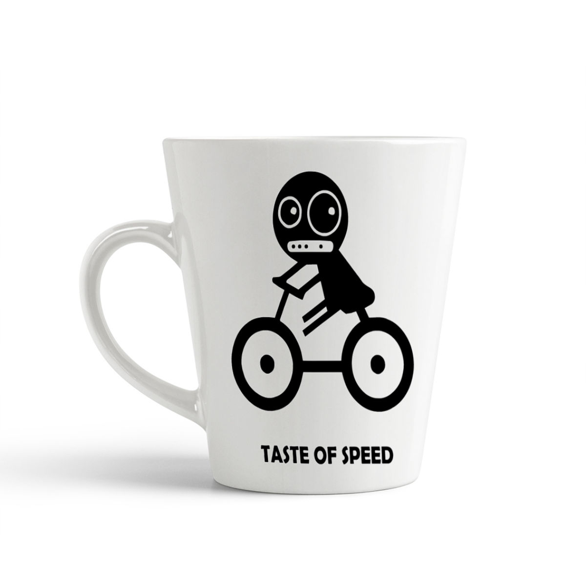 

Конусная кружка CoolPodarok Taste of speed