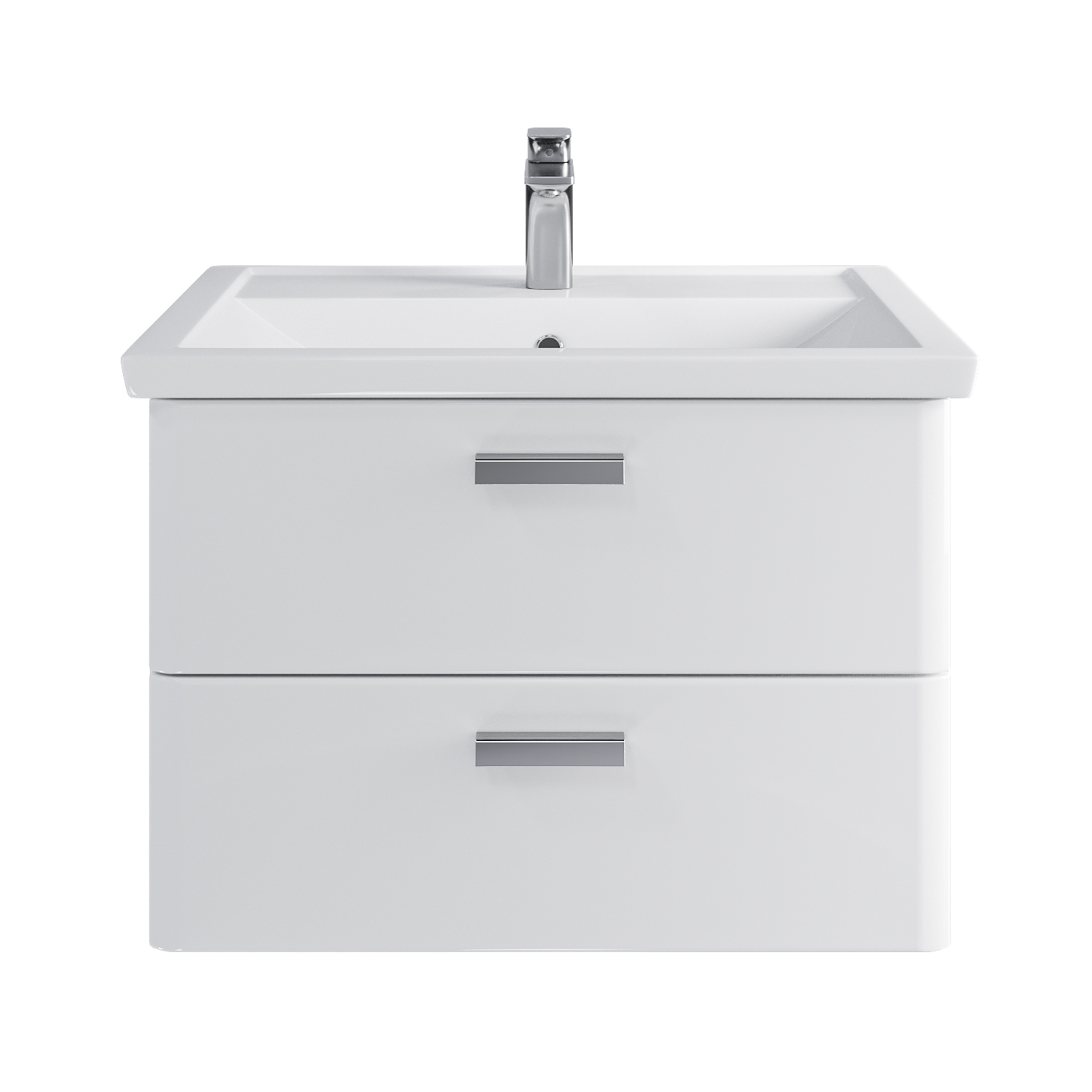 

Тумба без раковины SanStar Gretta 70 подвесная, Белый, Gretta