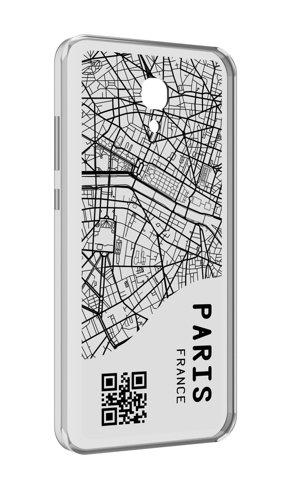 

Чехол MyPads схема-париж для Meizu M6 (M711Q), Прозрачный, Tocco