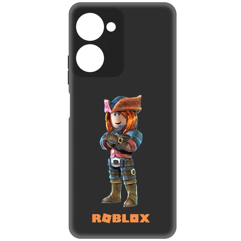

Чехол-накладка Софт Roblox-Эзебель для Realme 10 Pro, Черный