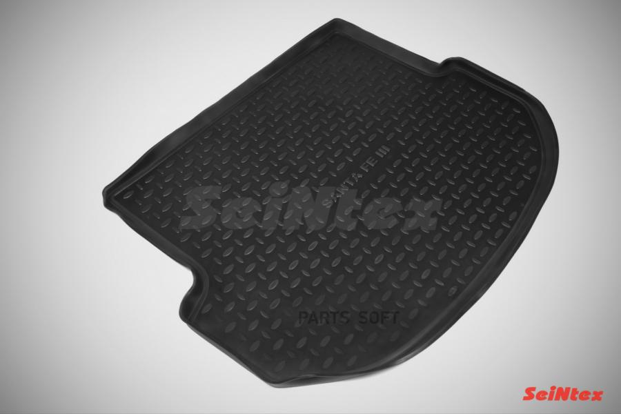 

SEINTEX Коврик в багаж. HYUNDAI SANTA FE III (полимерн.) (шт) 1шт