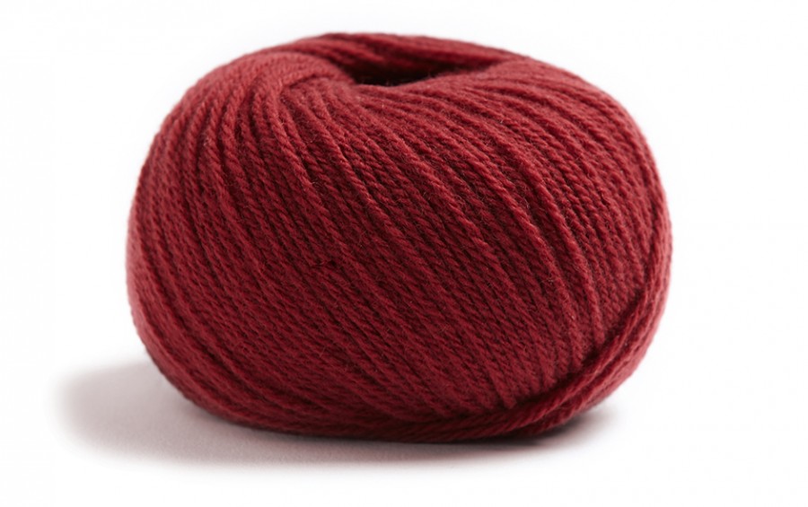 

Пряжа для вязания Lamana Como 56, burgund, 100% шерсть мериноса сверхлегкая, Красный, Como