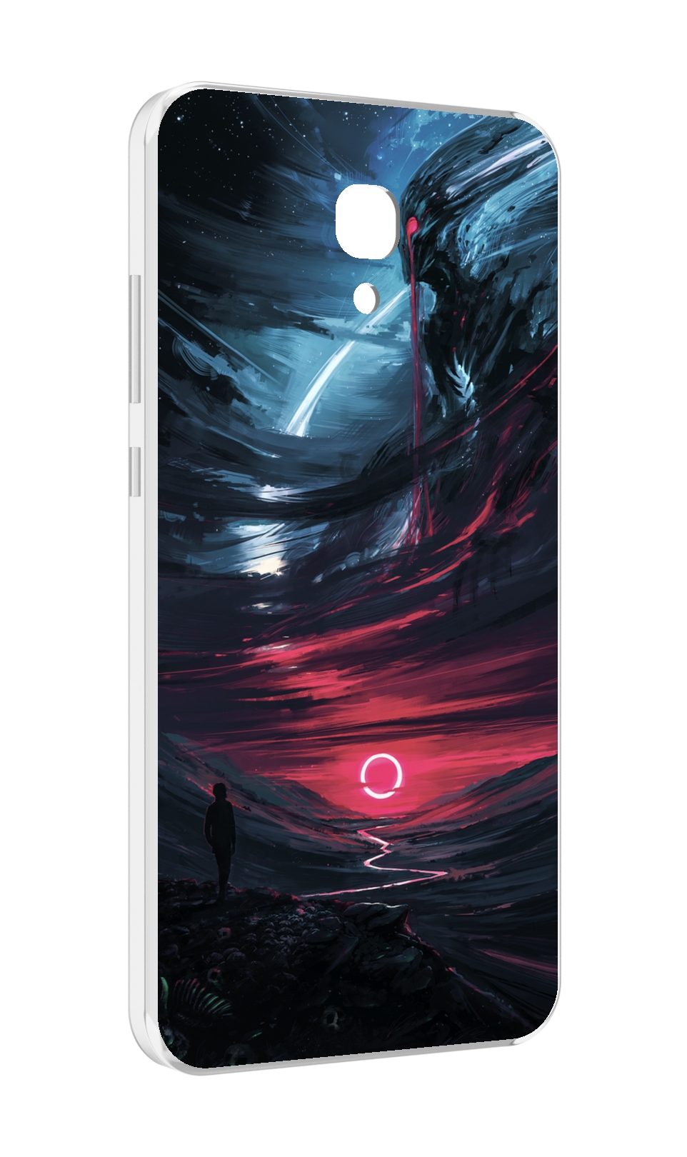 

Чехол MyPads страшный мир для Meizu M6 (M711Q), Прозрачный, Tocco