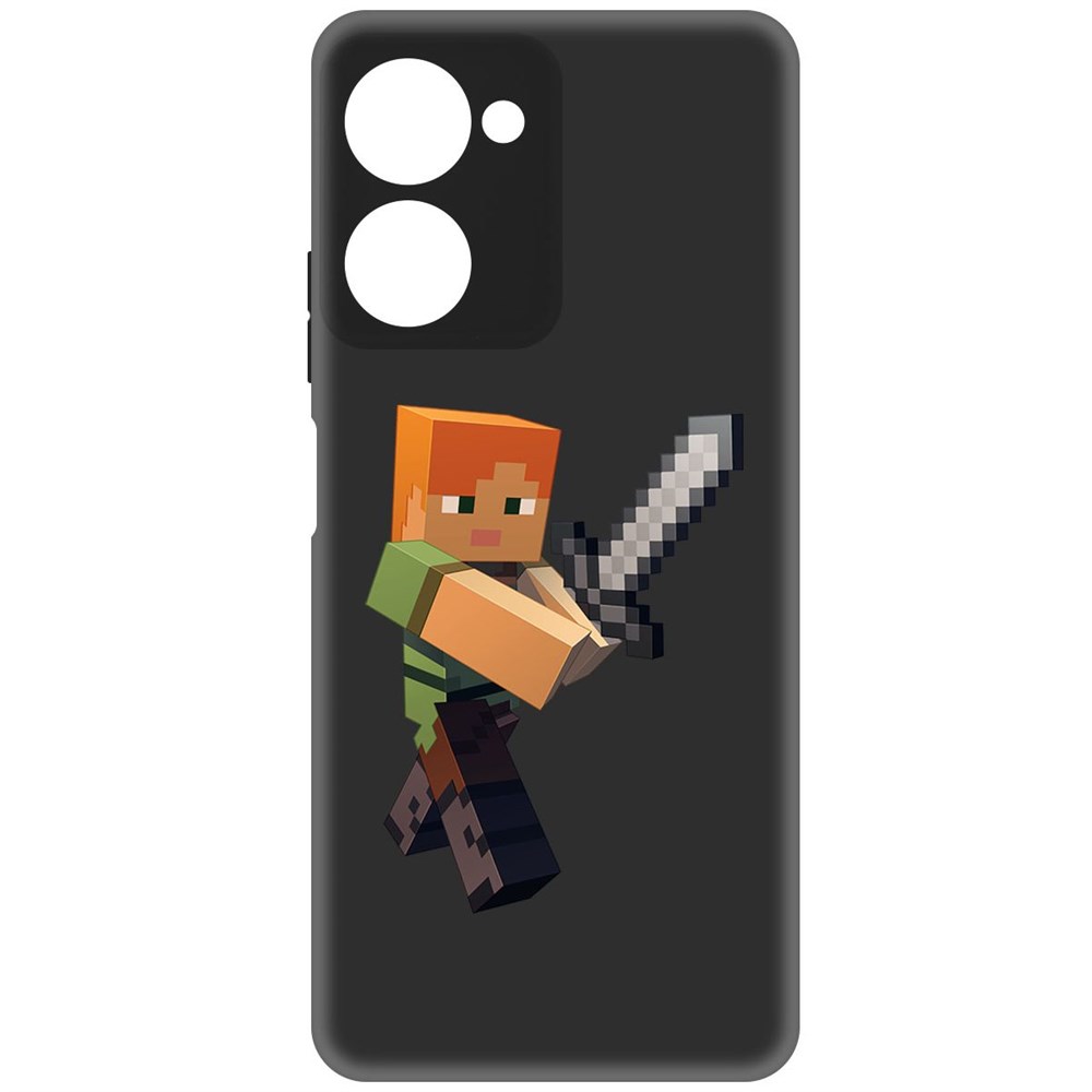 Чехол-накладка Софт Minecraft-Алекс для Realme 10 Pro