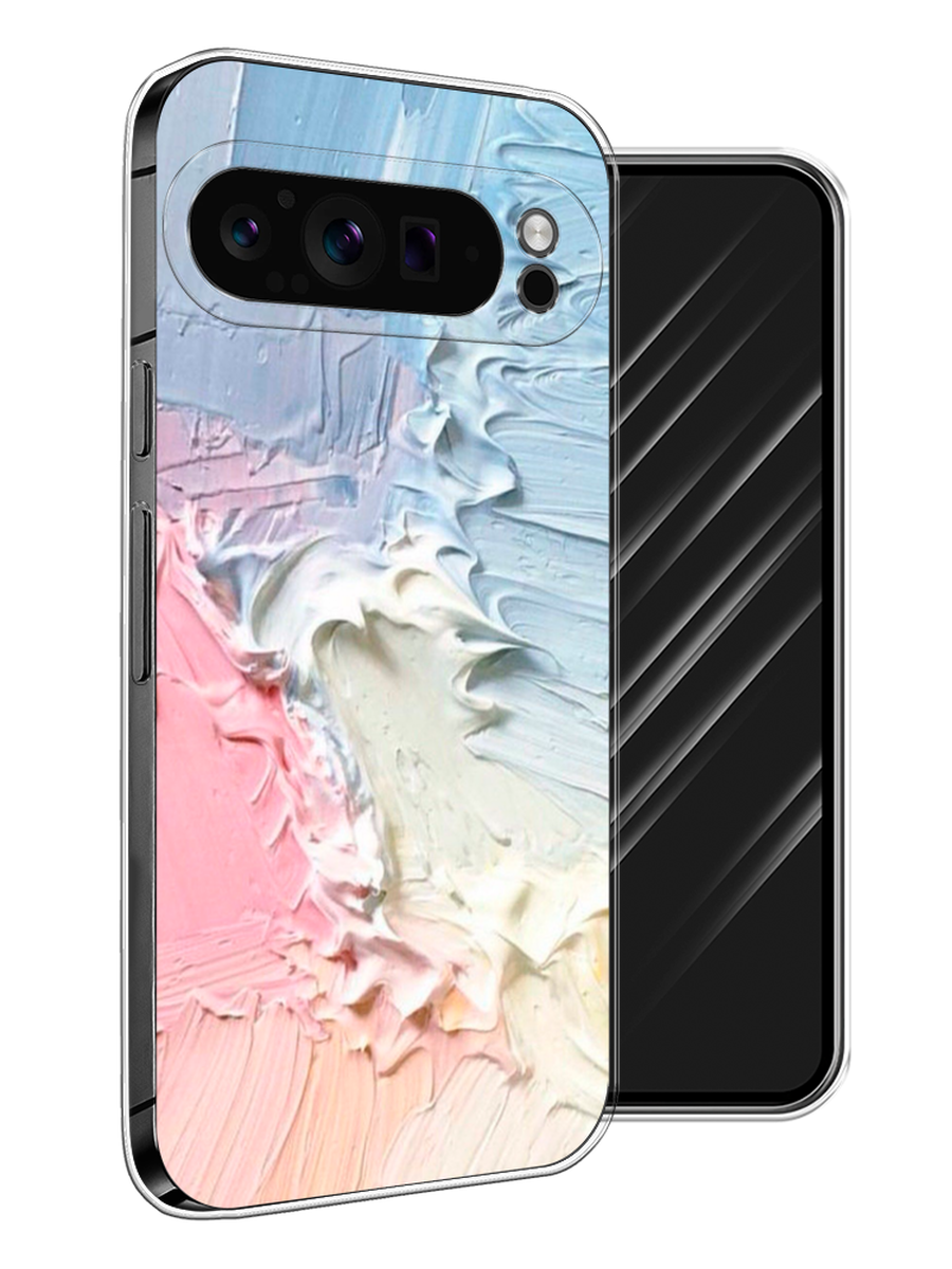 

Чехол Awog на Google Pixel 9 Pro "Фруктовое мороженное", Голубой;розовый;желтый, 272050-1