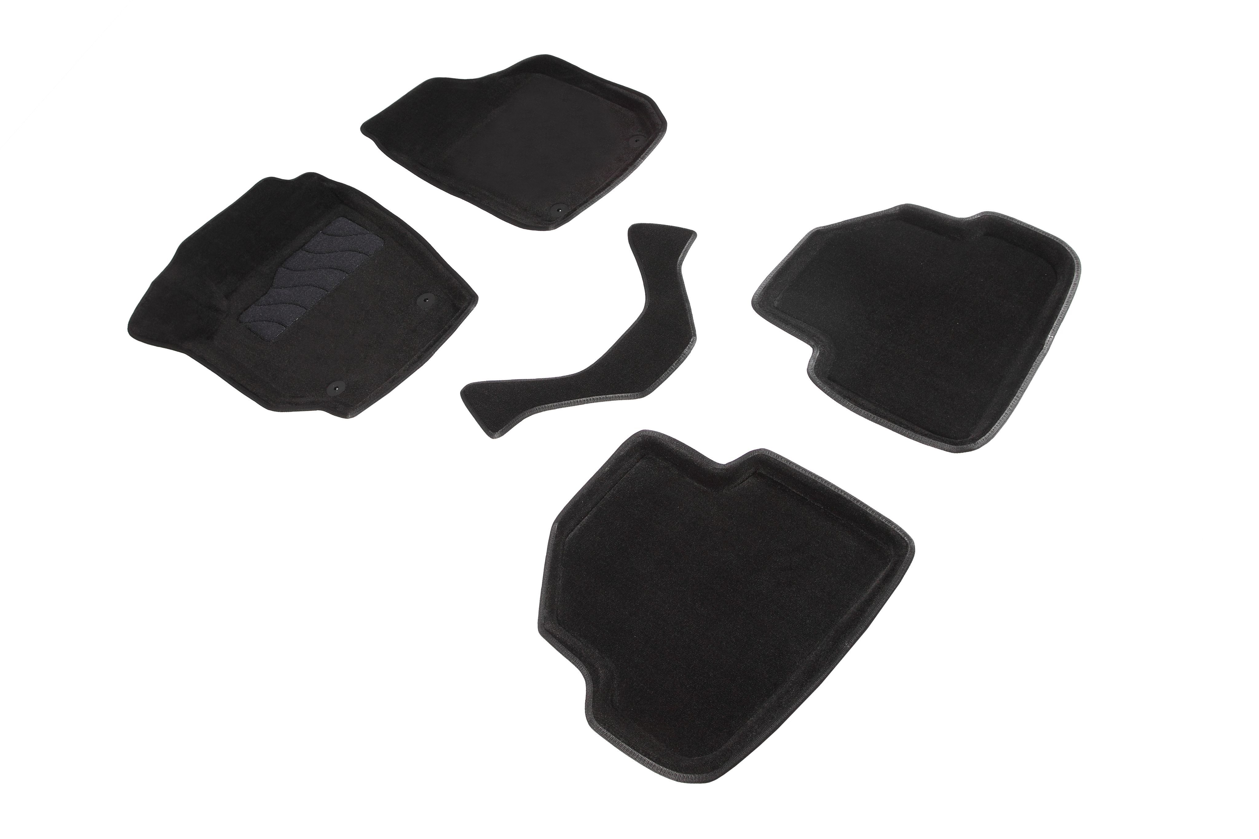 

SEINTEX Коврики 3D ВОРС Skoda Fabia 2007-18 черн (компл) 1шт