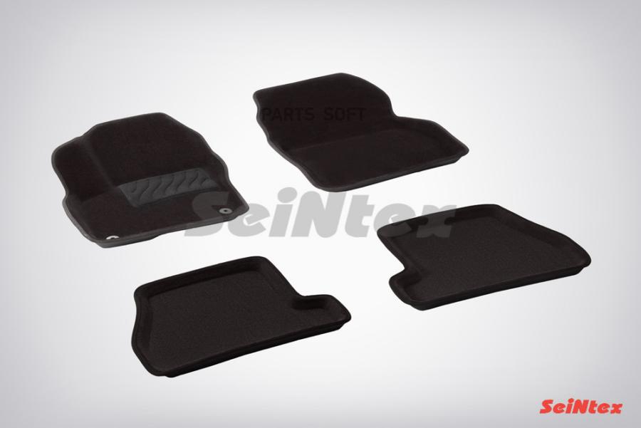 

SEINTEX Коврики 3D ВОРС Ford Focus III AT 2011-15черн (компл) 1шт