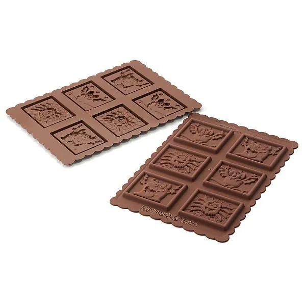 

Силиконовая форма Монстры Cookie Monster Silikomart, Коричневый