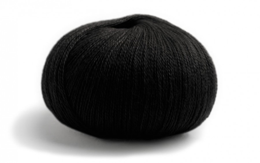 

Пряжа Lamana 85780 Piura 01, schwarz, черный, Piura