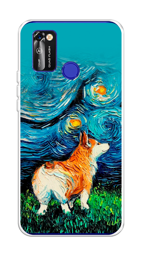 

Чехол на BQ 6353L "Корги звёздная ночь", Коричневый;белый;зеленый, 202450-1
