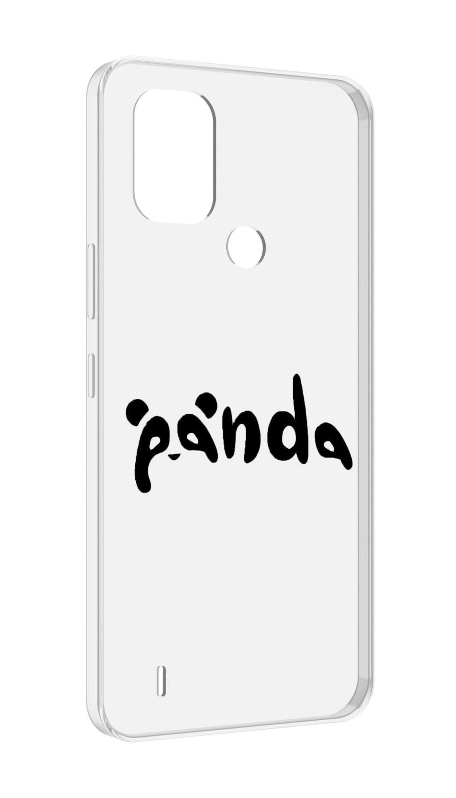 

Чехол MyPads панда надпись для Nokia C31, Прозрачный, Tocco
