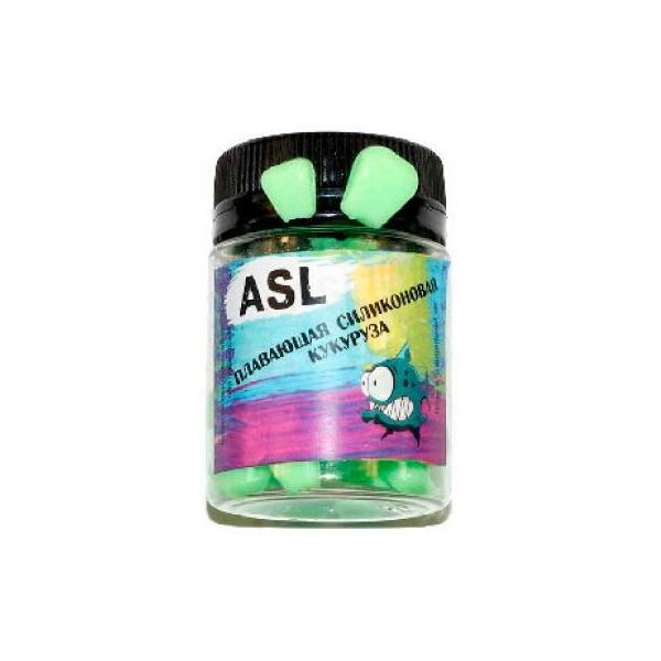 

Силиконовая приманка ASL съедобная Кукуруза № 642, укроп D4588, Зеленый