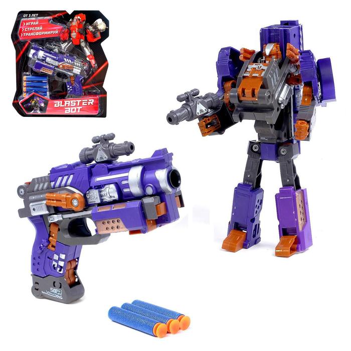 

Игрушка Woow Toys "Титан", стреляет мягкими пулями, цвет фиолетовый