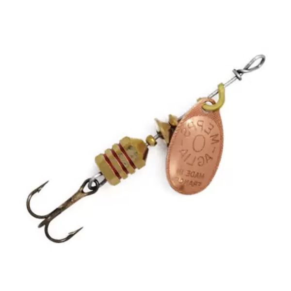 

Блесна вращающиеся Mepps Aglia TW CU №0 3 гр, Медный, Aglia TW
