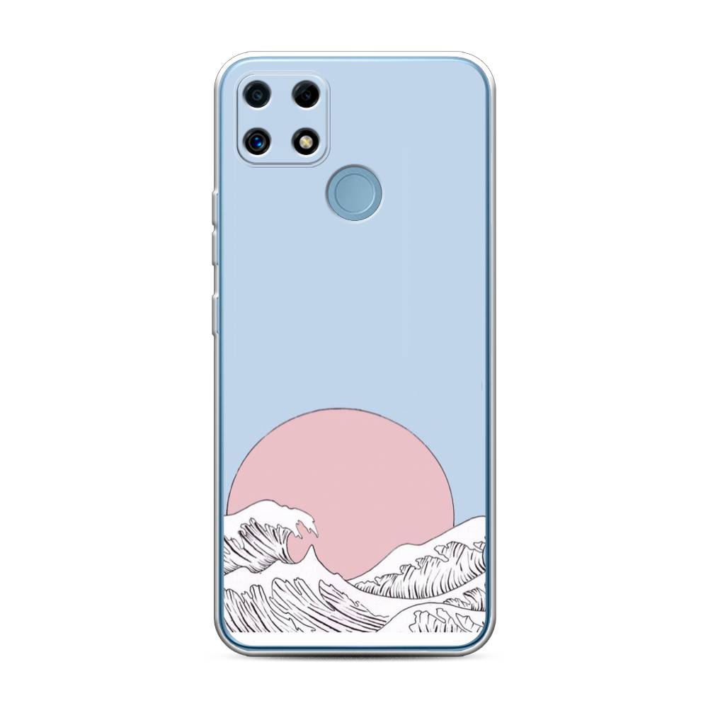 

Чехол Awog "Японское солнце" для Realme C25, 256950-10