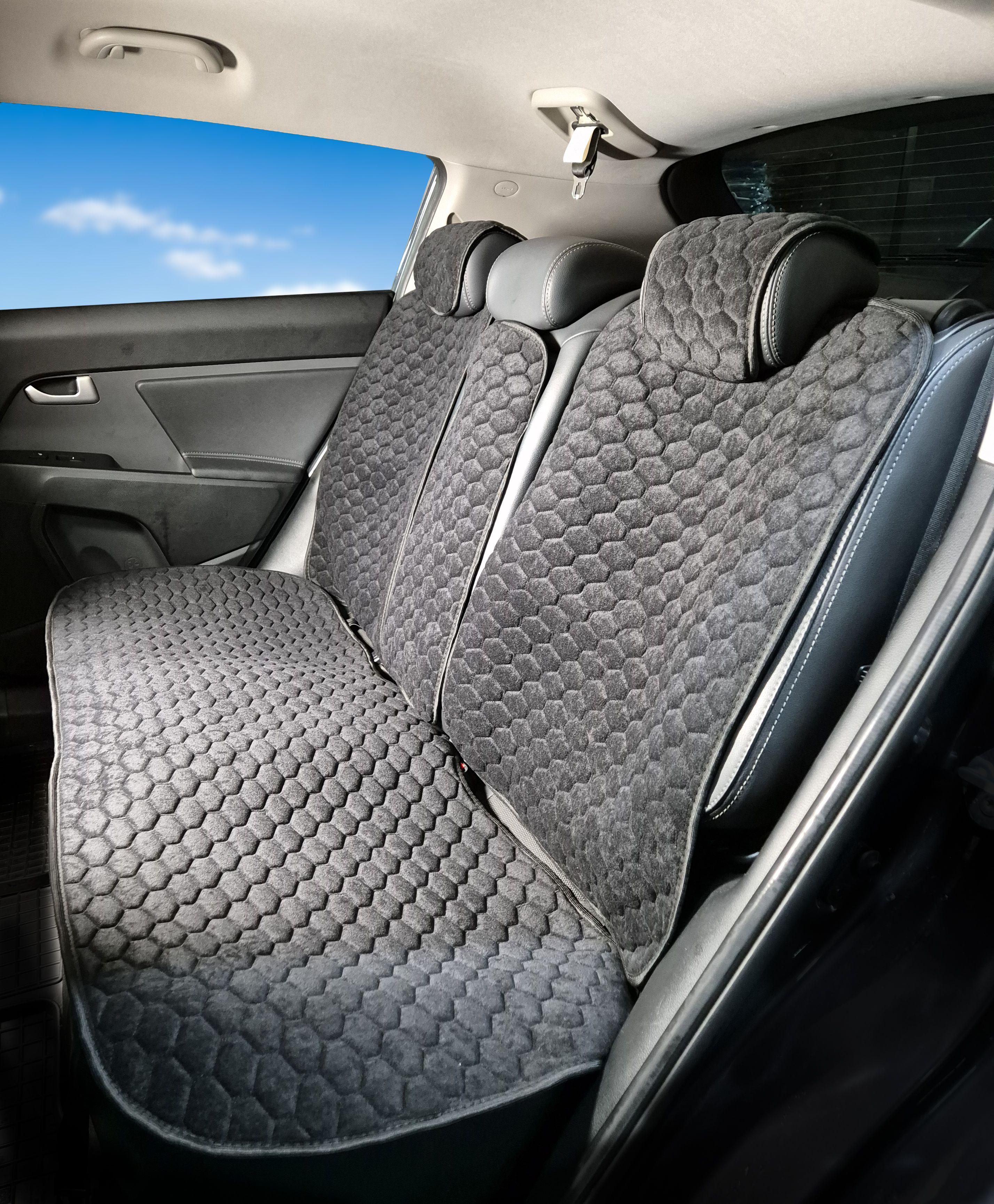 

Накидки GS для Хонда Джаз (2008-2010)/Honda Jazz на задние сиденья